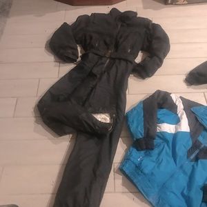 Winter warm coats and snow suits